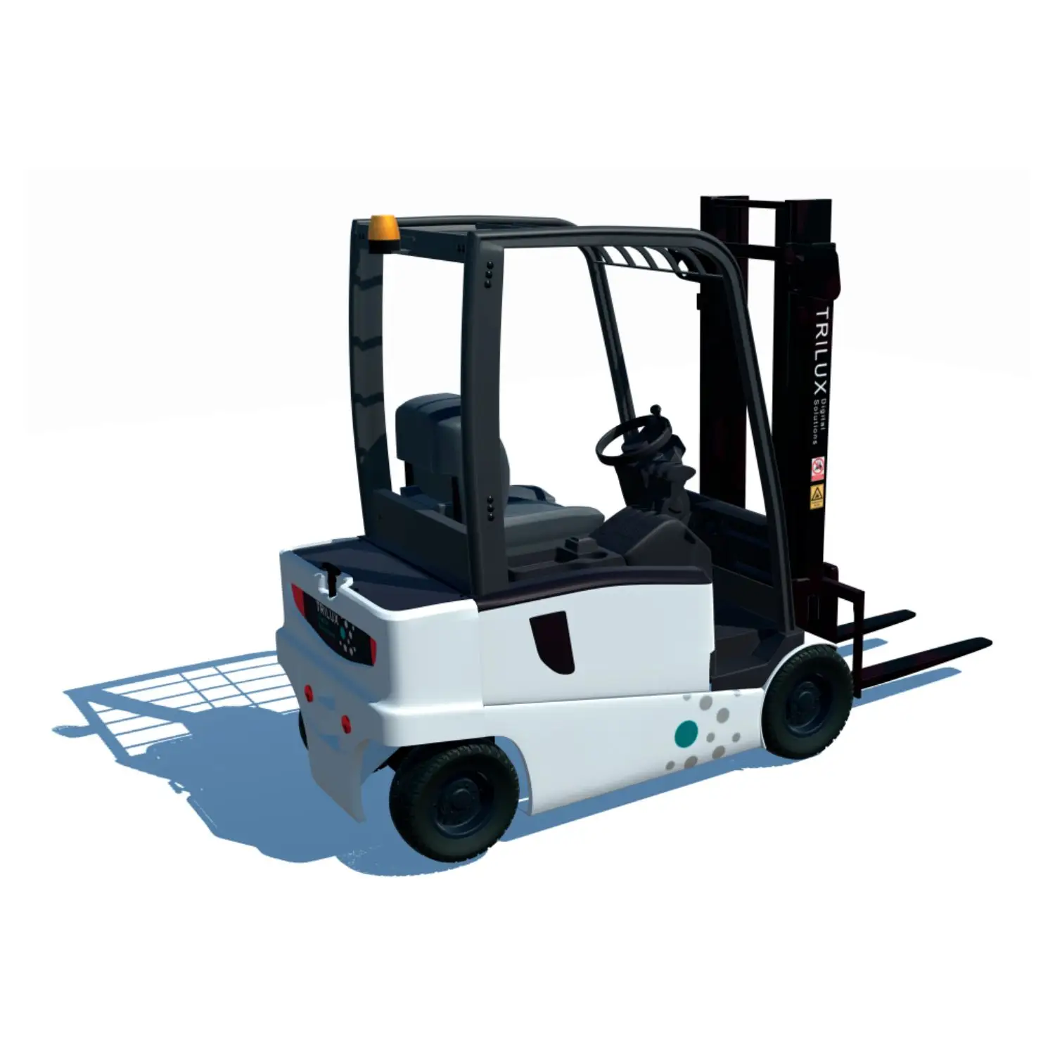 3D Visualisierung - Stapler - networker variant